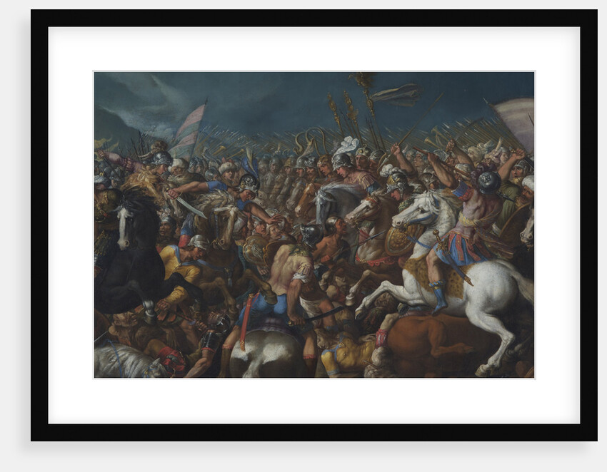 The Fight between Scipio Africanus and Hannibal, c. 1616-1618 by Bernardino Cesari