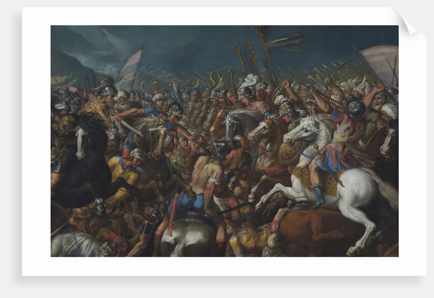 The Fight between Scipio Africanus and Hannibal, c. 1616-1618 by Bernardino Cesari