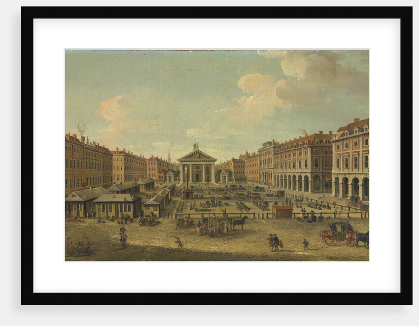 Four views of London: The Covent Garden by Antonio Joli