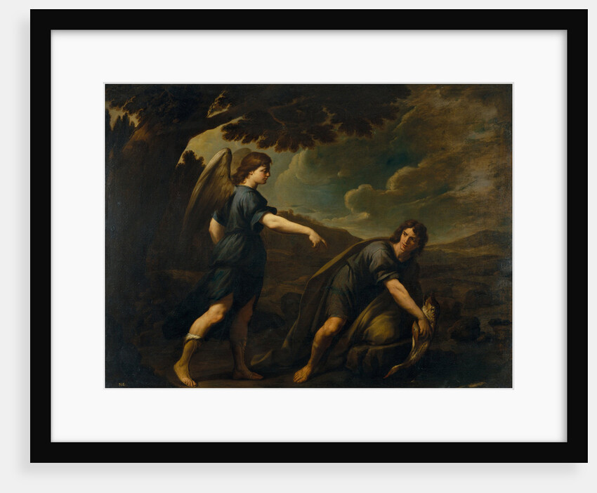 The Angel and Tobias with the Fish, c. 1640 by Andrea Vaccaro