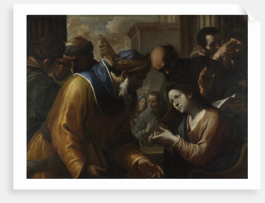 Christ disputing with the Doctors, 1660s by Gregorio Preti