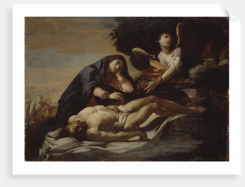 The Lamentation over Christ, Mid of 17th cen by Massimo Stanzione