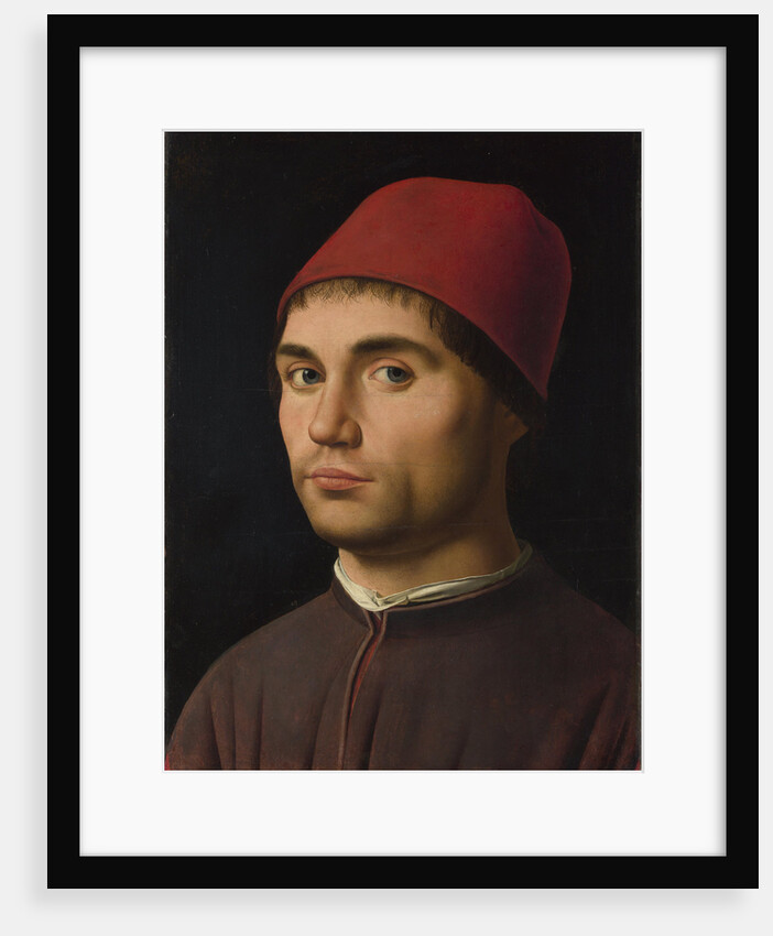 Portrait of a man, ca 1475 by Antonello da Messina