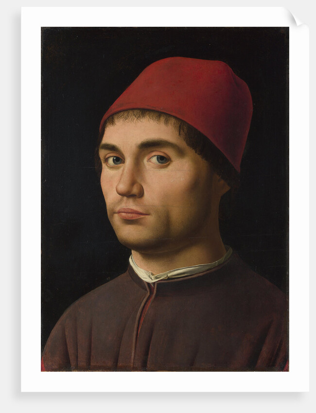 Portrait of a man, ca 1475 by Antonello da Messina