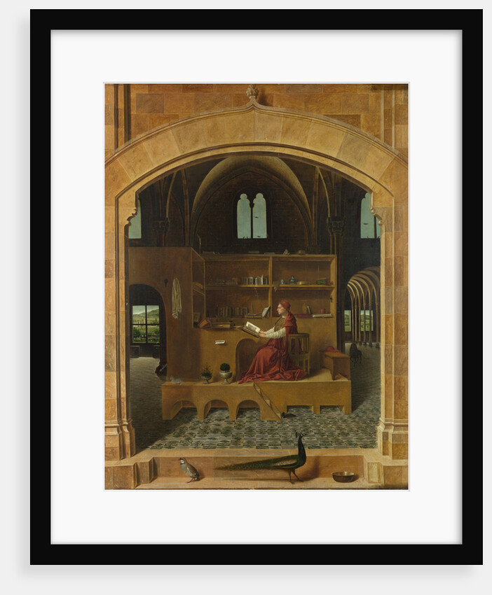 Saint Jerome in his Study, ca 1475 by Antonello da Messina