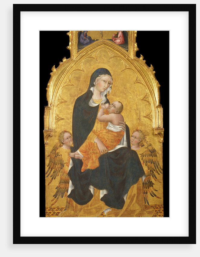 Madonna with Child and Angels. The Annunciation, c. 1440 by Giovanni di Paolo