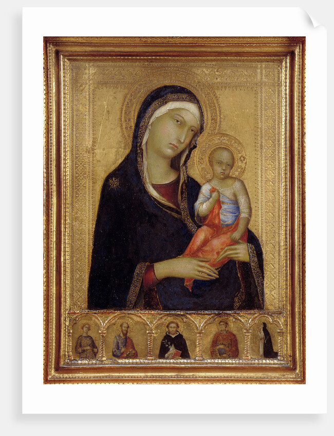 Virgin and Child, c. 1324-1325 by Simone di Martini