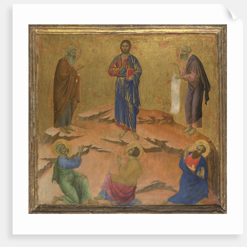 The Transfiguration of Jesus, ca 1308-1311 by Duccio di Buoninsegna