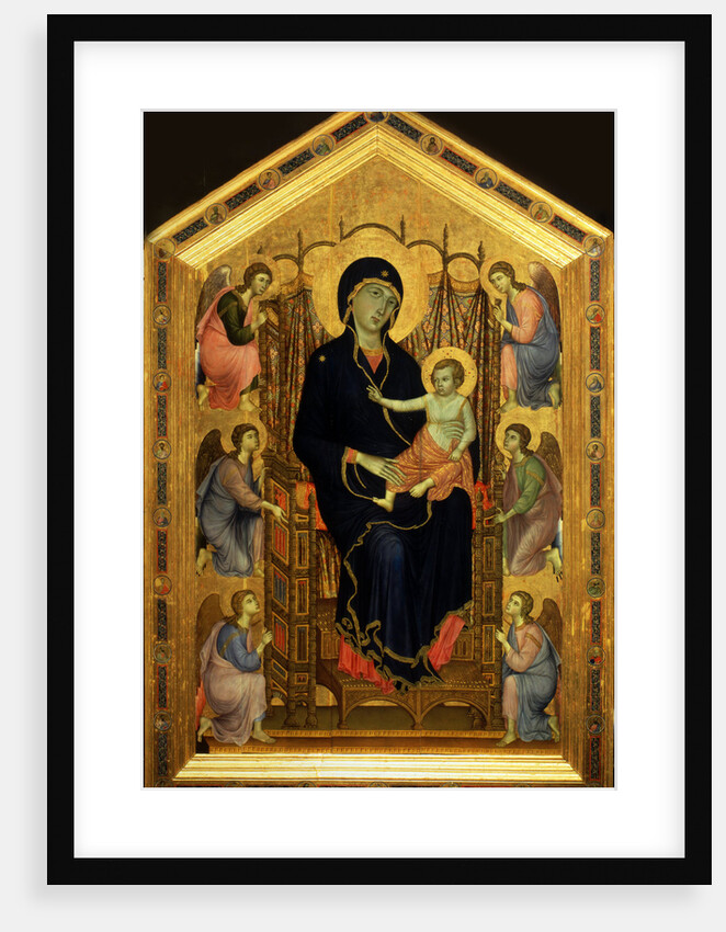 The Rucellai Madonna, ca 1285-1286 by Duccio di Buoninsegna