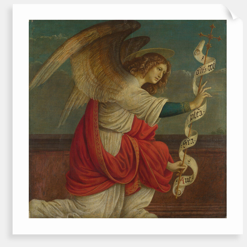 Archangel Gabriel (Panel from an Altarpiece: The Annunciation), before 1511 by Gaudenzio Ferrari
