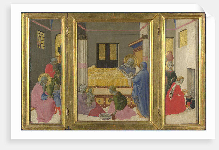 The Birth of the Virgin, c. 1440 by Master of the Osservanza Triptych