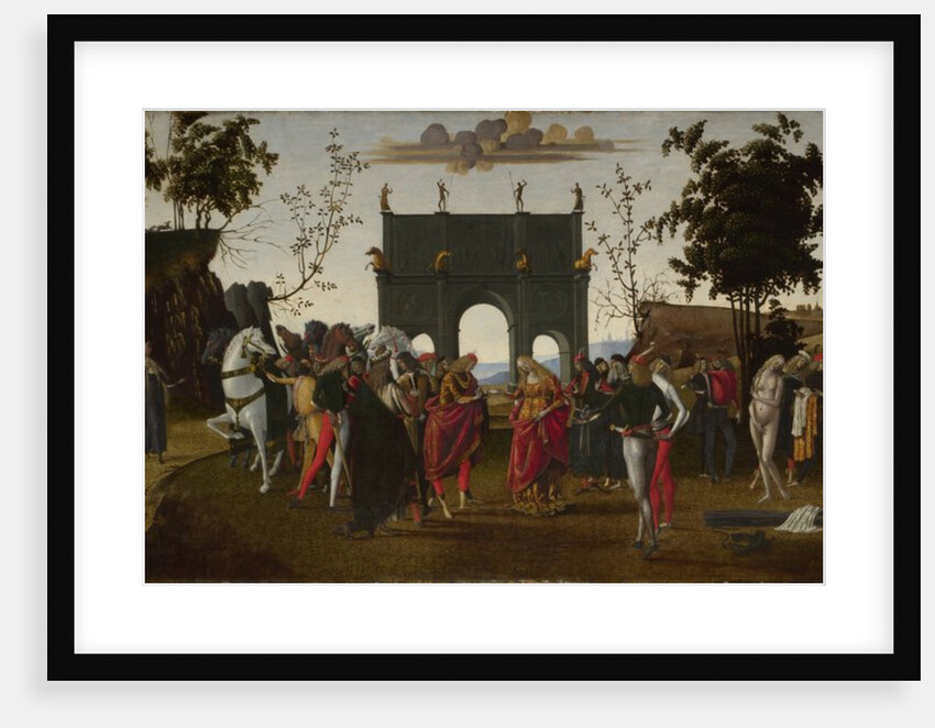 The Story of Griselda. Part I: Marriage, c.1490-1495 by Master of the Story of Griselda