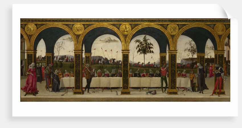 The Story of Griselda. Part III: Reunion, c.1490-1495 by Master of the Story of Griselda