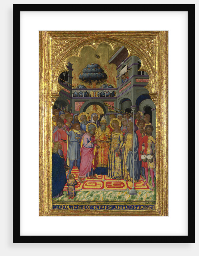 The Marriage of the Virgin, ca 1380 by Niccolò di Bonaccorso