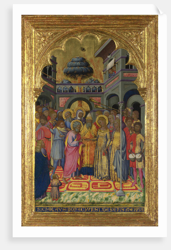 The Marriage of the Virgin, ca 1380 by Niccolò di Bonaccorso