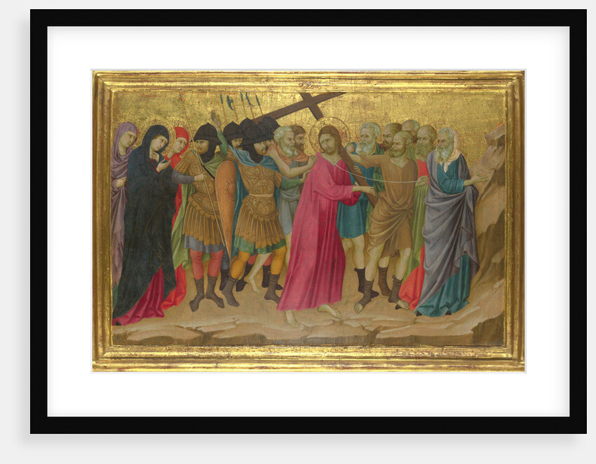 The Way to Calvary by Ugolino di Nerio