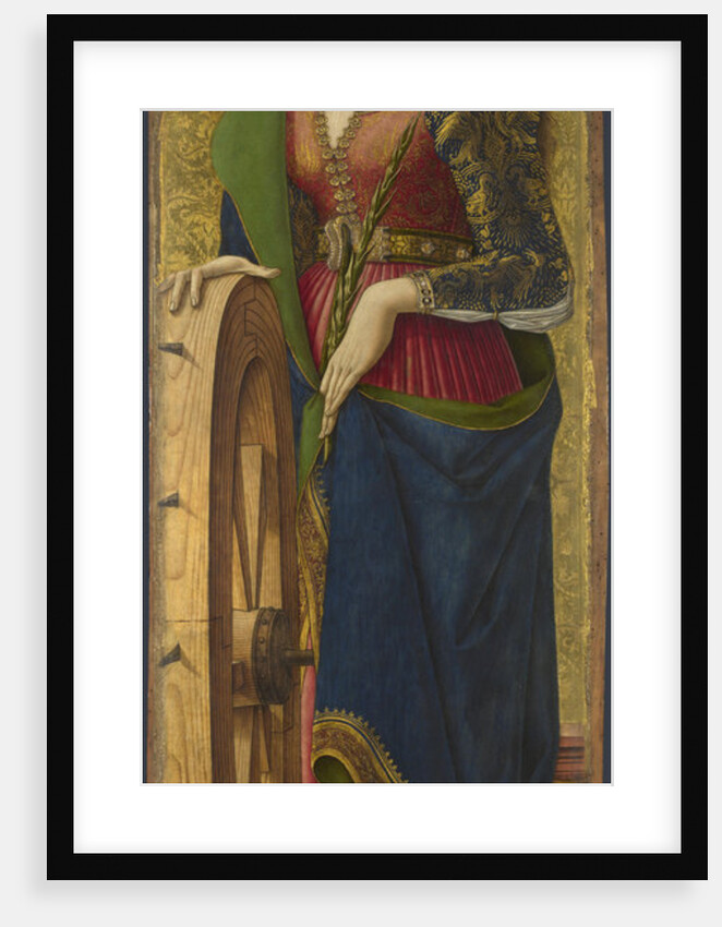 Saint Catherine of Alexandria, 1476 by Carlo Crivelli