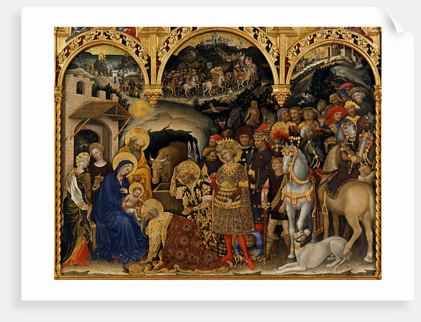 The Adoration of the Magi, 1423 by Gentile da Fabriano