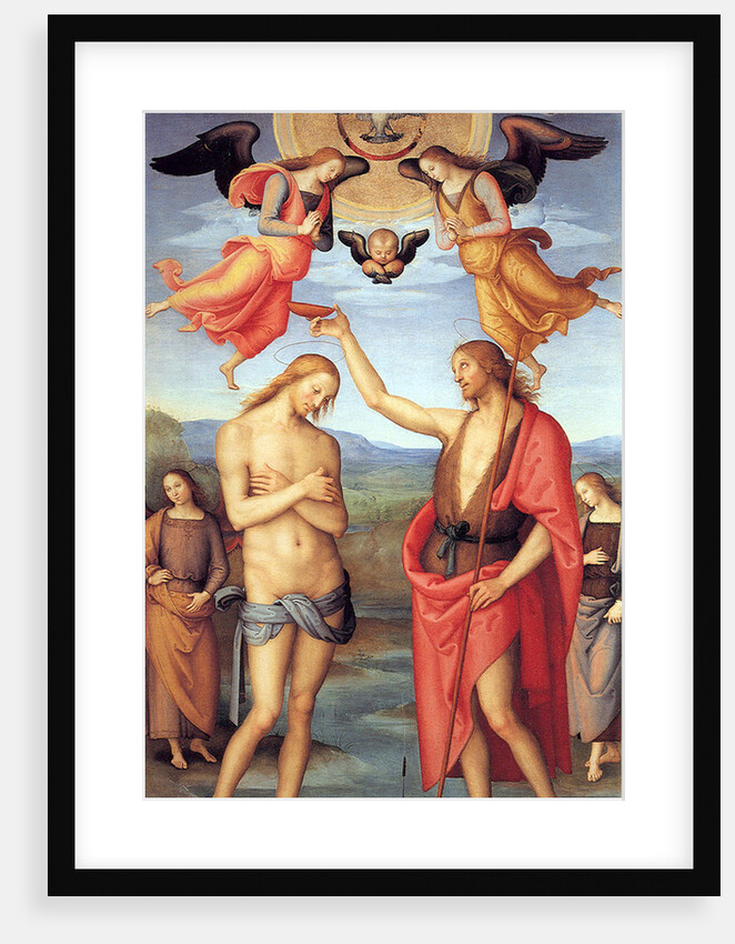 Baptism of Christ, c. 1512 by Perugino