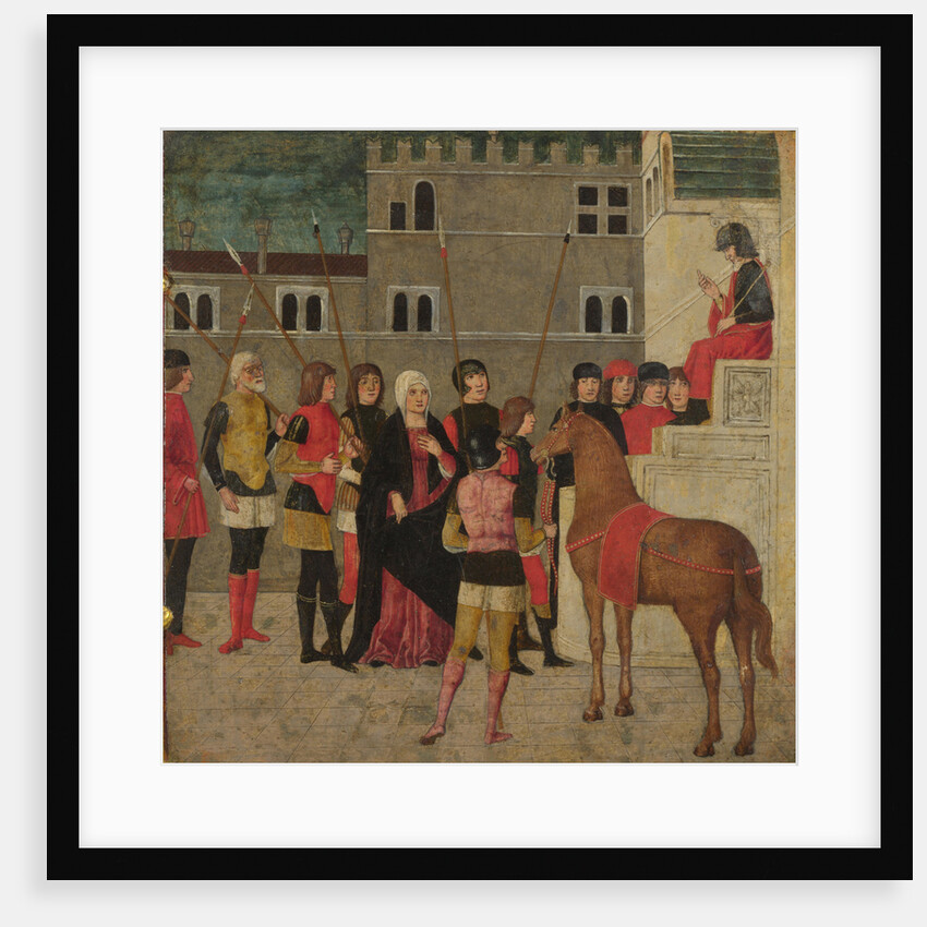 The Justice of Trajan, Between 1475 and 1500 by Italian master