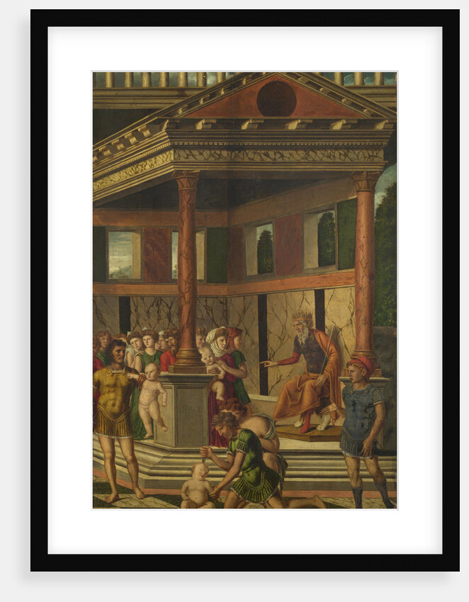 The Massacre of the Innocents with Herod, ca 1510-1520 by Girolamo Mocetto