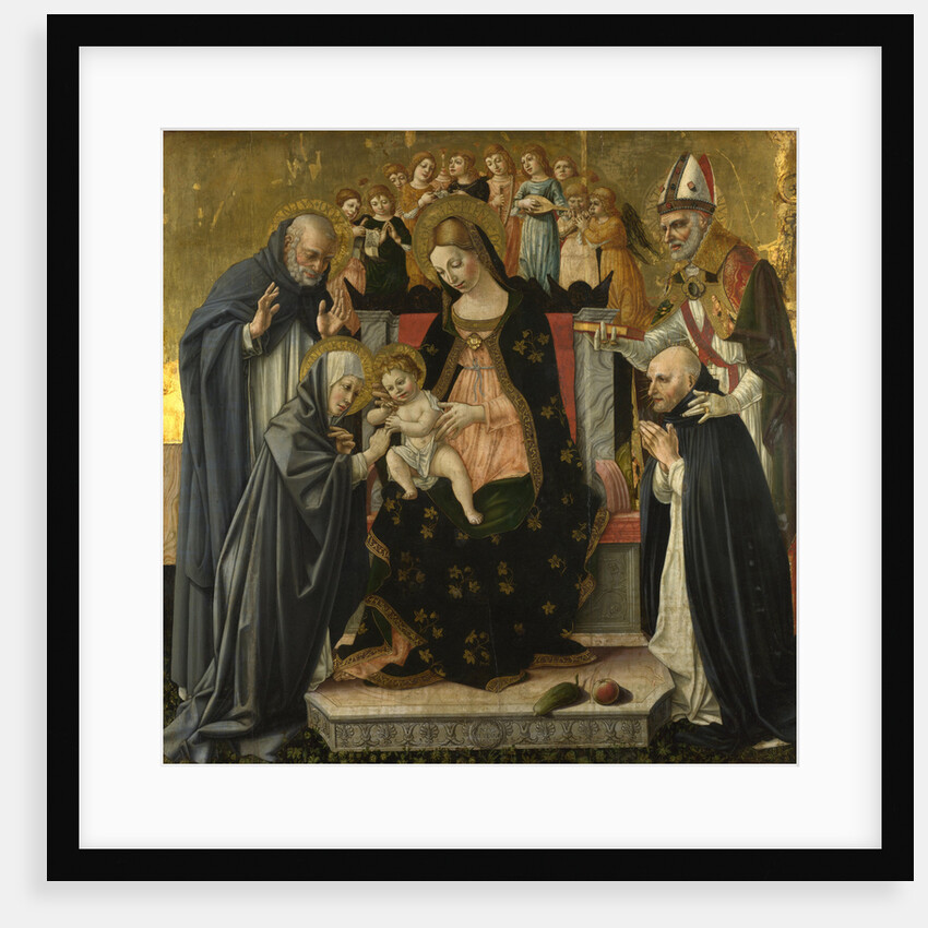The Mystic Marriage of Saint Catherine of Siena, c.1490-1495 by Lorenzo d'Alessandro