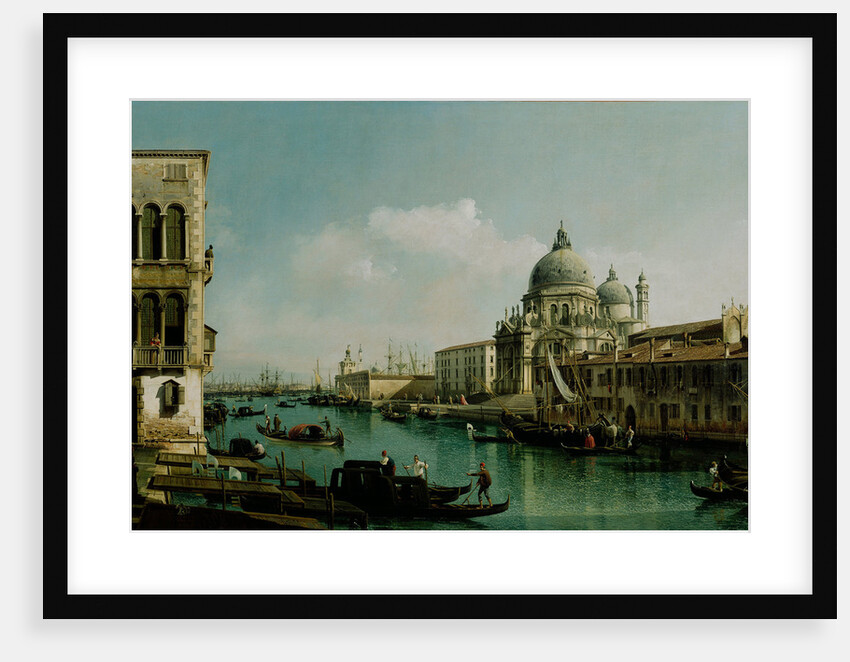 View of the Grand Canal and the Punta della Dogana, ca 1743 by Bernardo Bellotto