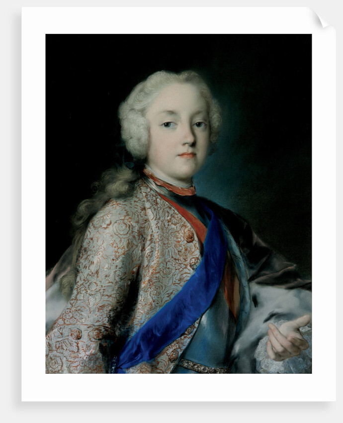 Crown Prince Frederick Christian of Saxony, 1739-1740 by Rosalba Giovanna Carriera