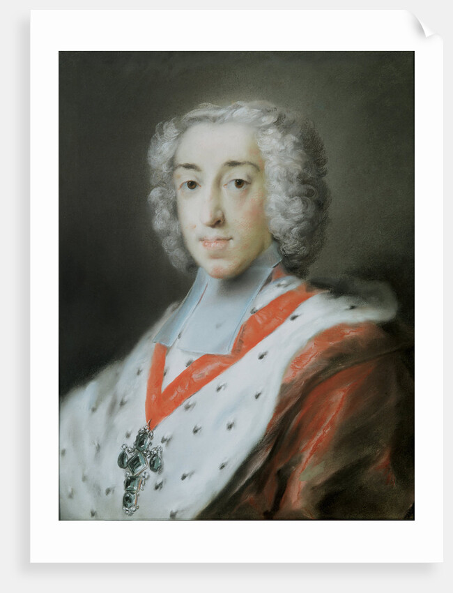 Clemens August of Bavaria, 1727 by Rosalba Giovanna Carriera