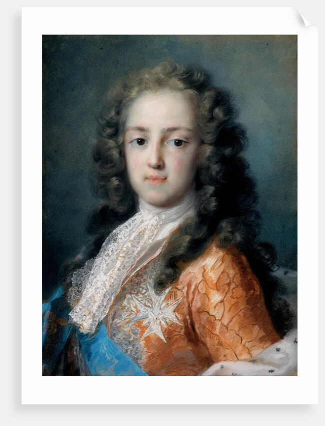 Louis XV of France as Dauphin, 1720-1721 by Rosalba Giovanna Carriera