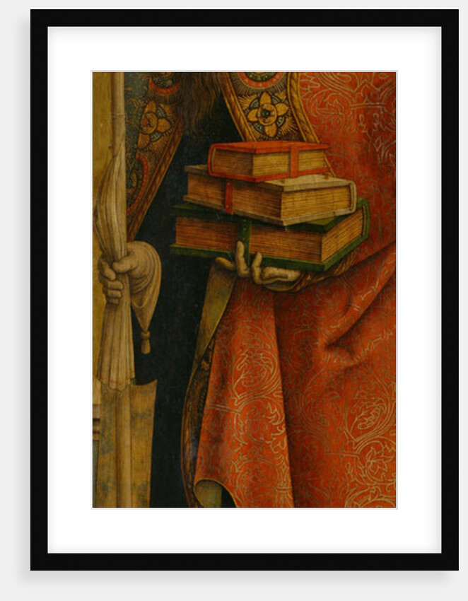 Saint Augustine, 1480s by Carlo Crivelli