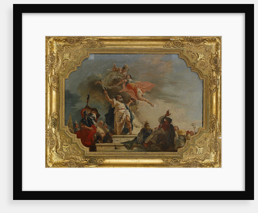 The Sacrifice of Iphigenia, 18th century by Francesco Fontebasso