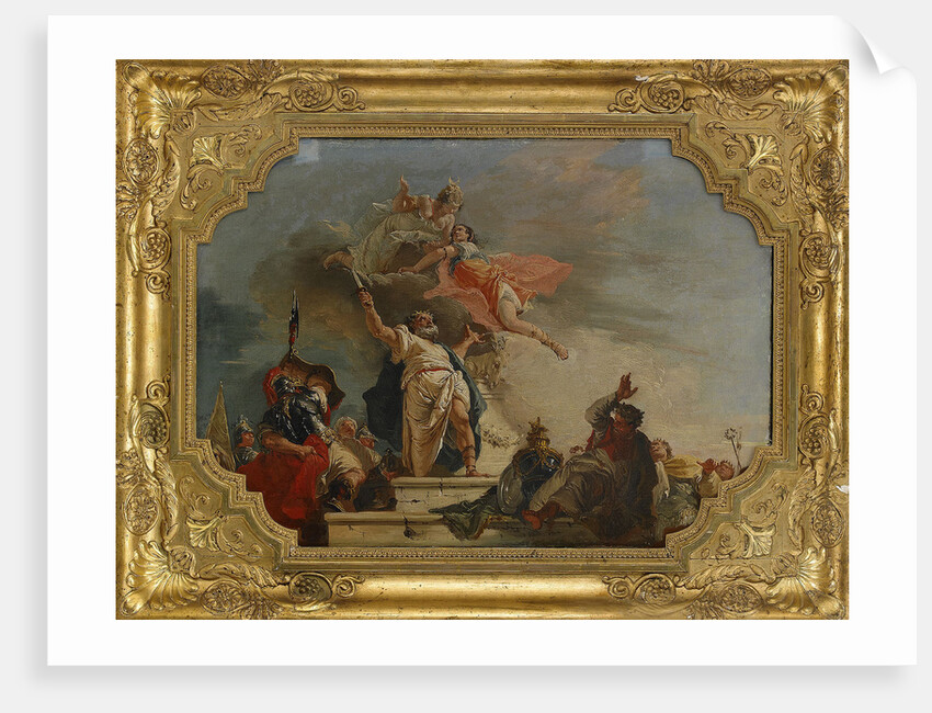 The Sacrifice of Iphigenia, 18th century by Francesco Fontebasso