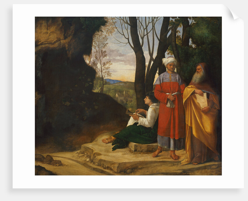 Three Philosophers, 1508-1509 by Giorgione