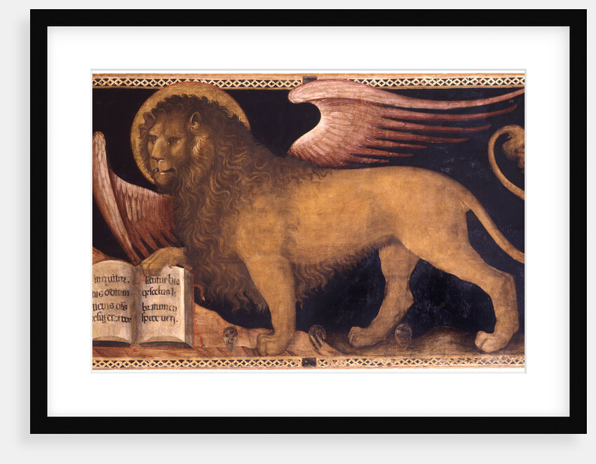 The Lion of Saint Mark by Jacobello del Fiore