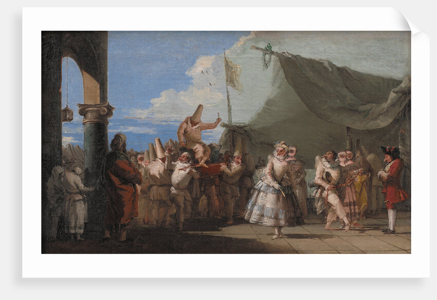 The Triumph of Pulcinella, 1760-1770 by Giandomenico Tiepolo