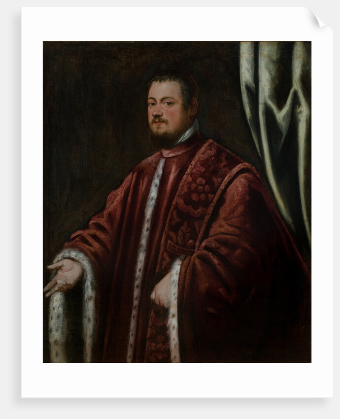 Portrait of Nicolò da Ponte by Domenico Tintoretto