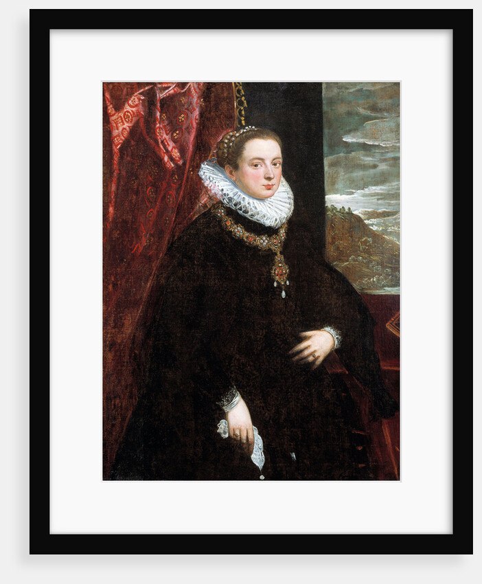 Lady in Black, 1560s by Domenico Tintoretto