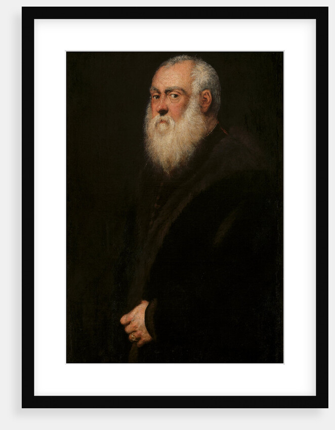 Man with a White Beard, c. 1570 by Jacopo Tintoretto