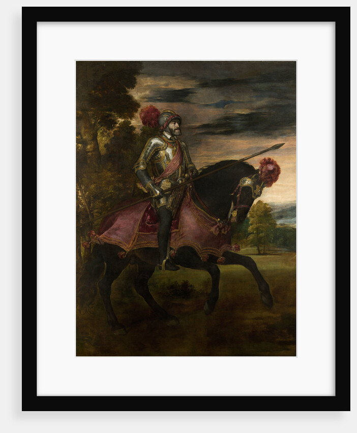 Equestrian Portrait of Charles V of Spain, 1548 by Titian