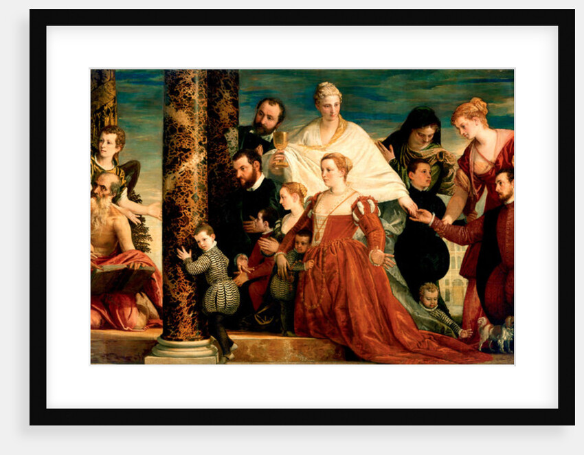The Madonna of the Cuccina Family, ca 1571-1572 by Paolo Veronese