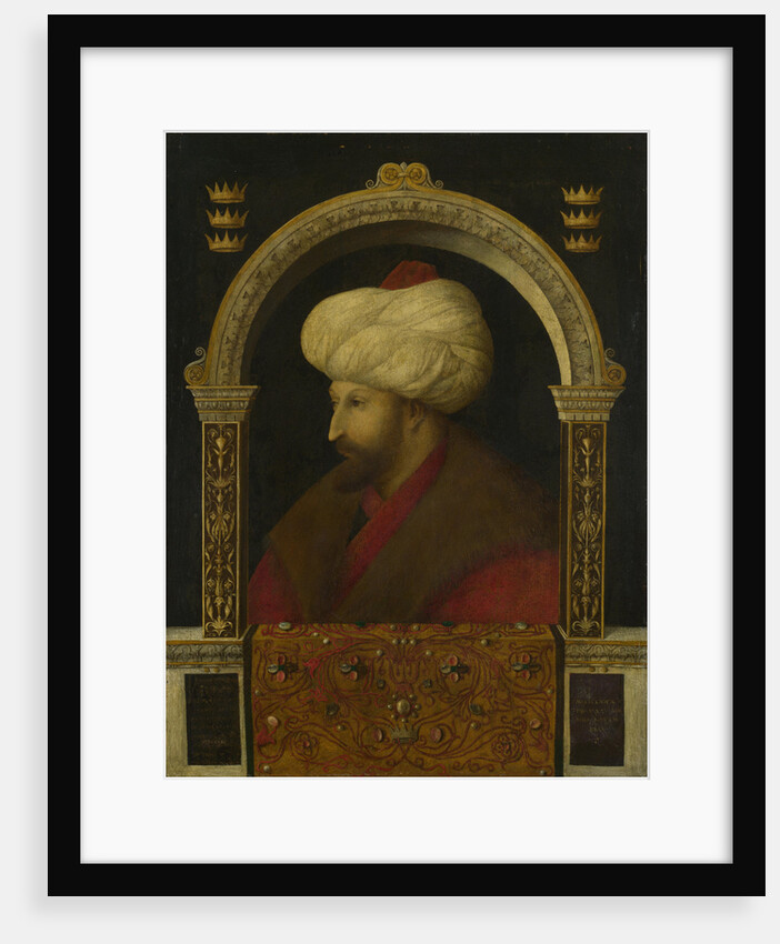 The Sultan Mehmet II, 1480 by Gentile Bellini