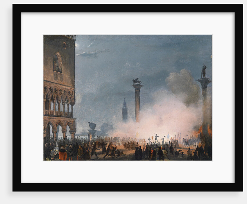 Arrival of Empress Elisabeth of Austria in Venice by Ippolito Caffi