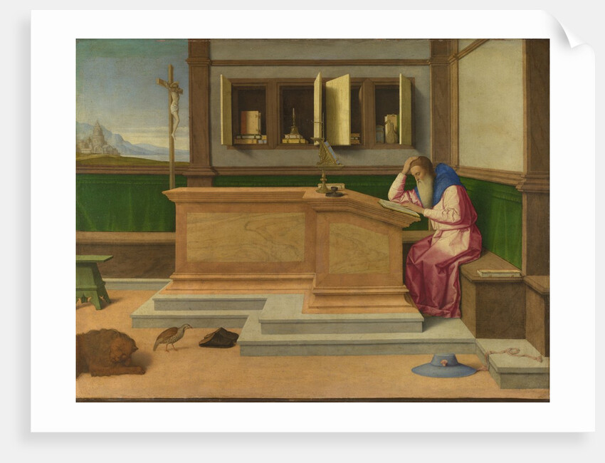 Saint Jerome in his Study, c. 1510 by Vincenzo di Biagio Catena