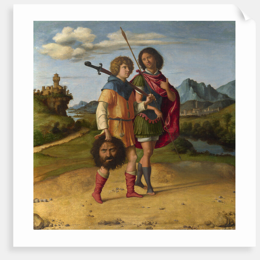 David and Jonathan, c.1508 by Giovanni Battista Cima da Conegliano