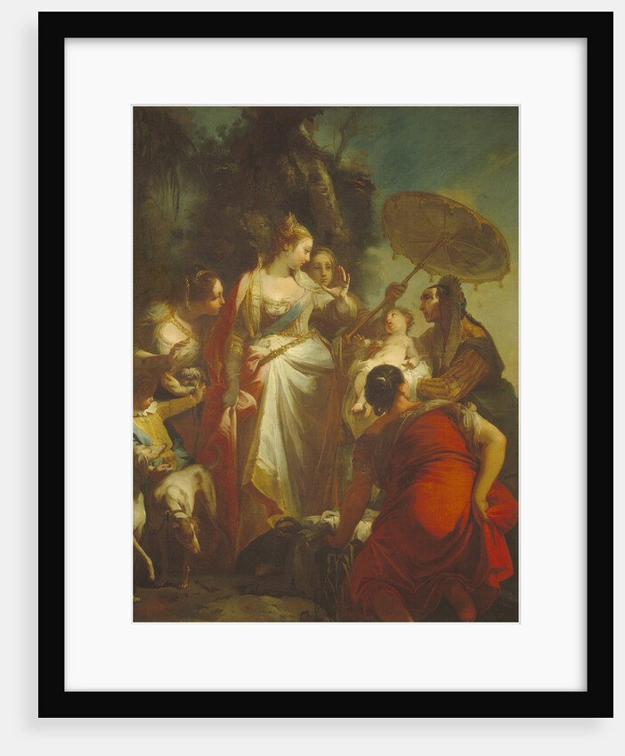 The Finding of Moses, 1730s by Giovanni Battista Crosato