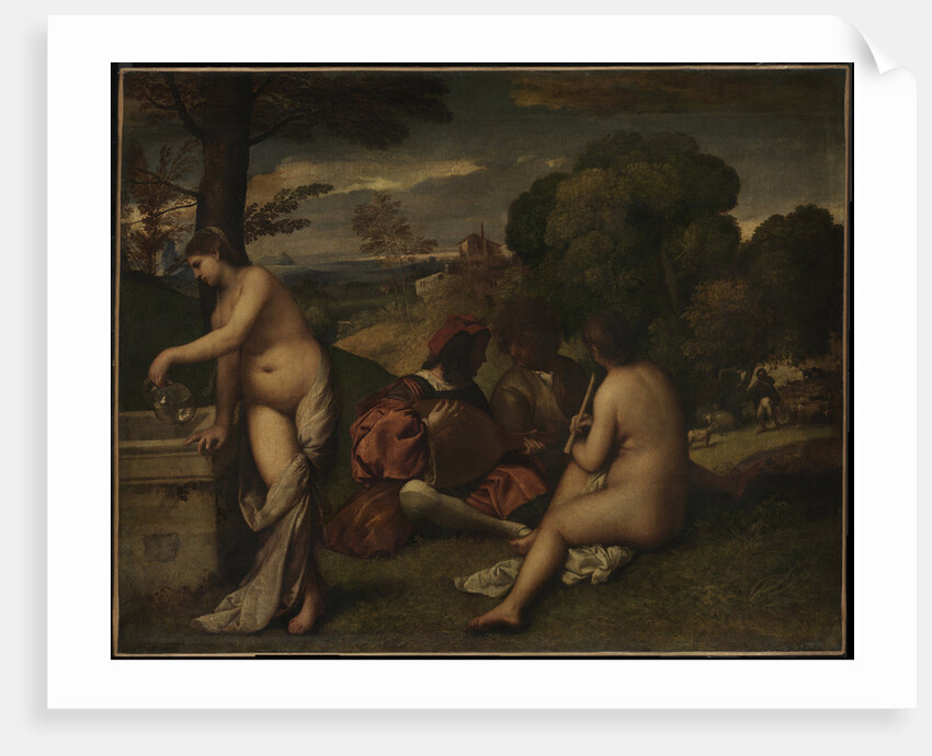 Pastoral Concert, c. 1510 by Giorgione