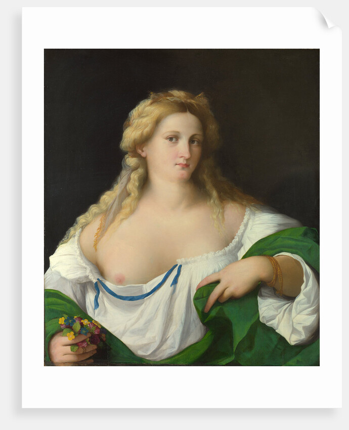 A Blonde Woman, c. 1520 by Jacopo Palma il Vecchio the Elder