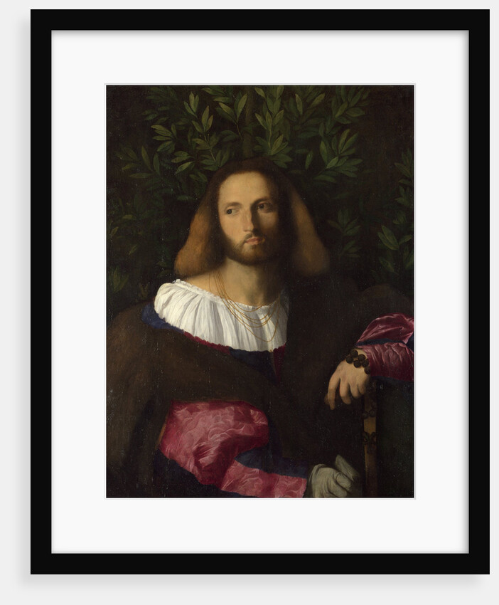 Portrait of a Poet (Ludovico Ariosto), c. 1516 by Jacopo Palma il Vecchio the Elder