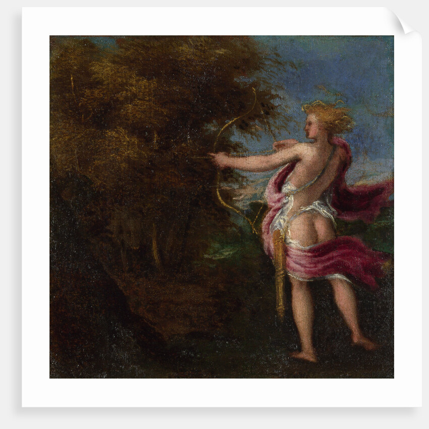 Arcas Hunting, c. 1550 by Andrea Schiavone